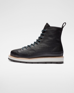 Converse Crafted Boot Chuck Taylor Férfi Magasszárú Fekete/Világos/Fekete | FAHCSKR-HU